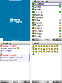 Скриншот к Jimm 2009