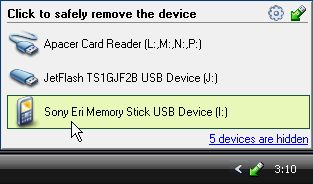 Скриншот к USB Safely Remove 3.3.1.617 3.3.1.617