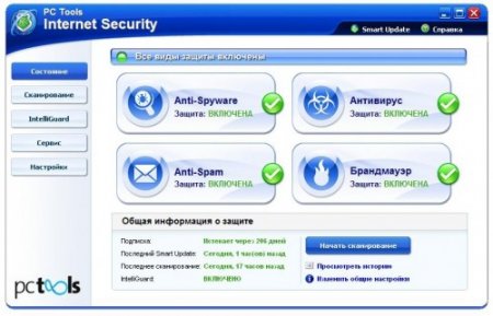 Скриншот к PC Tools Internet Security 2010 7.0.0.514
