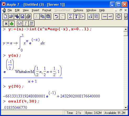 Скриншот к Maple v7.0