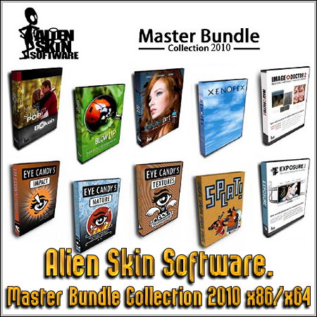 Скриншот к Alien Skin Software. Master Bundle Collection 2010 x86/x64
